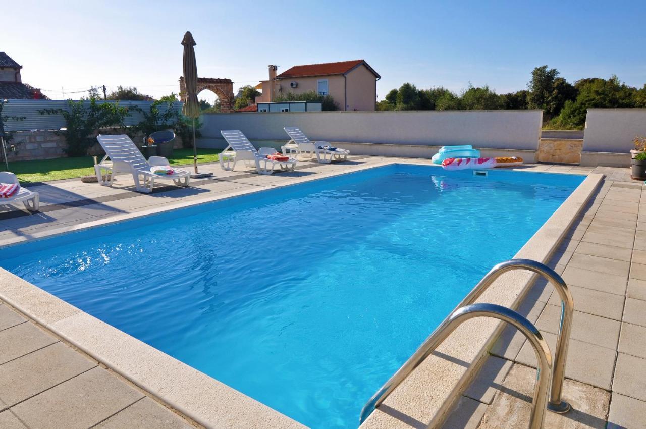 Apartment Tony With Private Pool Sukošan Kültér fotó